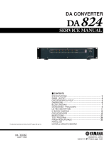 Yamaha DA-824 - Service Manual 